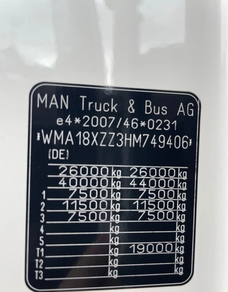 MAN TGX 26.460 HDS, PALFINGER PK 180002-EH, PILOT! - Tovornjak s kesonom, Tovornjak z dvigalom: slika 5 MAN TGX 26.460 HDS, PALFINGER PK 180002-EH, PILOT! - Tovornjak s kesonom, Tovornjak z dvigalom: slika 5