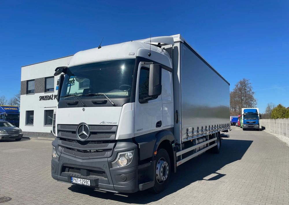 Mercedes-Benz ACTROS 1827, Firanka 9,5 m! - Tovornjak s ponjavo: slika 1 Mercedes-Benz ACTROS 1827, Firanka 9,5 m! - Tovornjak s ponjavo: slika 1