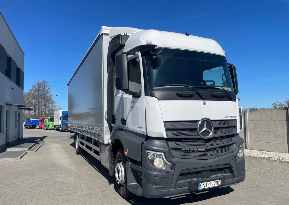 Mercedes-Benz ACTROS 1827, Firanka 9,5 m! - Tovornjak s ponjavo: slika 3 Mercedes-Benz ACTROS 1827, Firanka 9,5 m! - Tovornjak s ponjavo: slika 3
