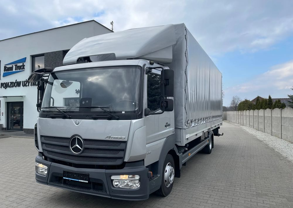 Mercedes-Benz ATEGO 818 KLIMA, WEBASTO - Tovornjak s ponjavo: slika 1 Mercedes-Benz ATEGO 818 KLIMA, WEBASTO - Tovornjak s ponjavo: slika 1
