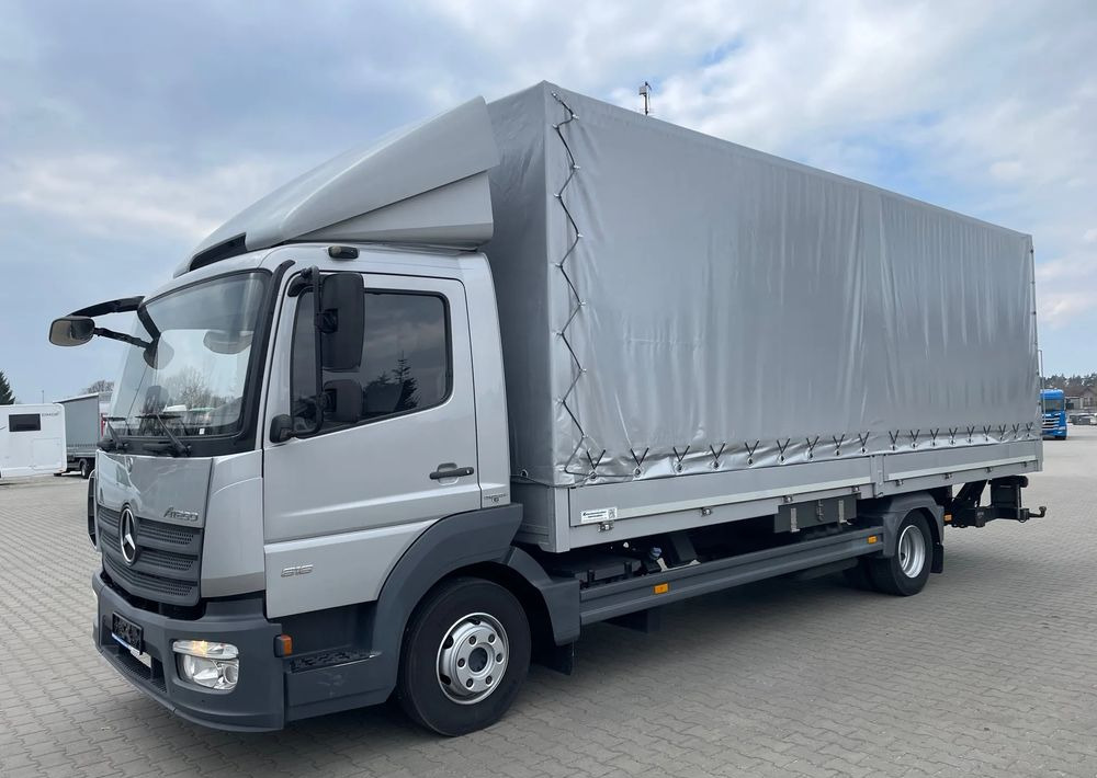 Mercedes-Benz ATEGO 818 KLIMA, WEBASTO - Tovornjak s ponjavo: slika 2 Mercedes-Benz ATEGO 818 KLIMA, WEBASTO - Tovornjak s ponjavo: slika 2