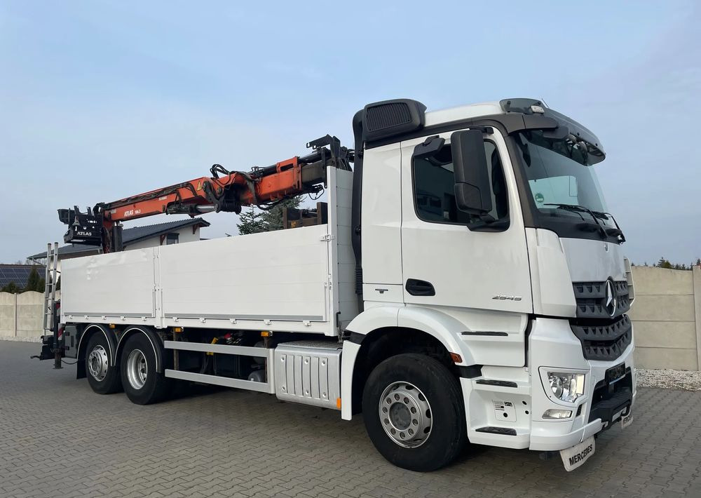 Mercedes-Benz Arocs 2545, HDS ATLAS 186.3 - PILOT - Tovornjak s kesonom, Tovornjak z dvigalom: slika 3 Mercedes-Benz Arocs 2545, HDS ATLAS 186.3 - PILOT - Tovornjak s kesonom, Tovornjak z dvigalom: slika 3