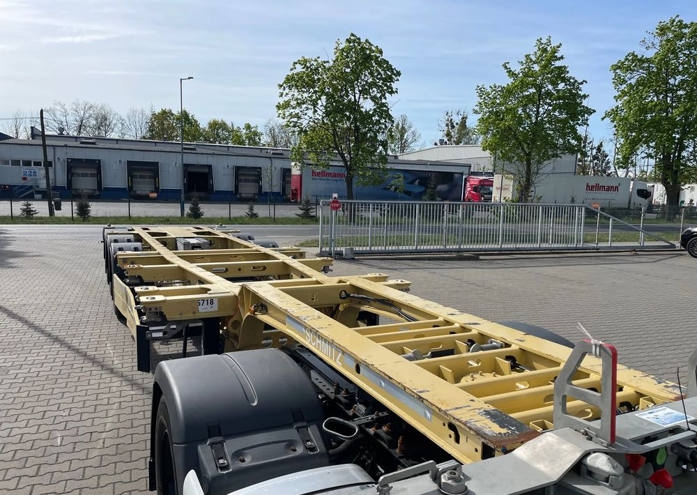 Kontejnerska polprikolica/ Polprikolica z zamenljivim tovoriščem Schmitz Cargobull SCB S3D/ Podkontnerowa / 20,30,40,45: slika 11