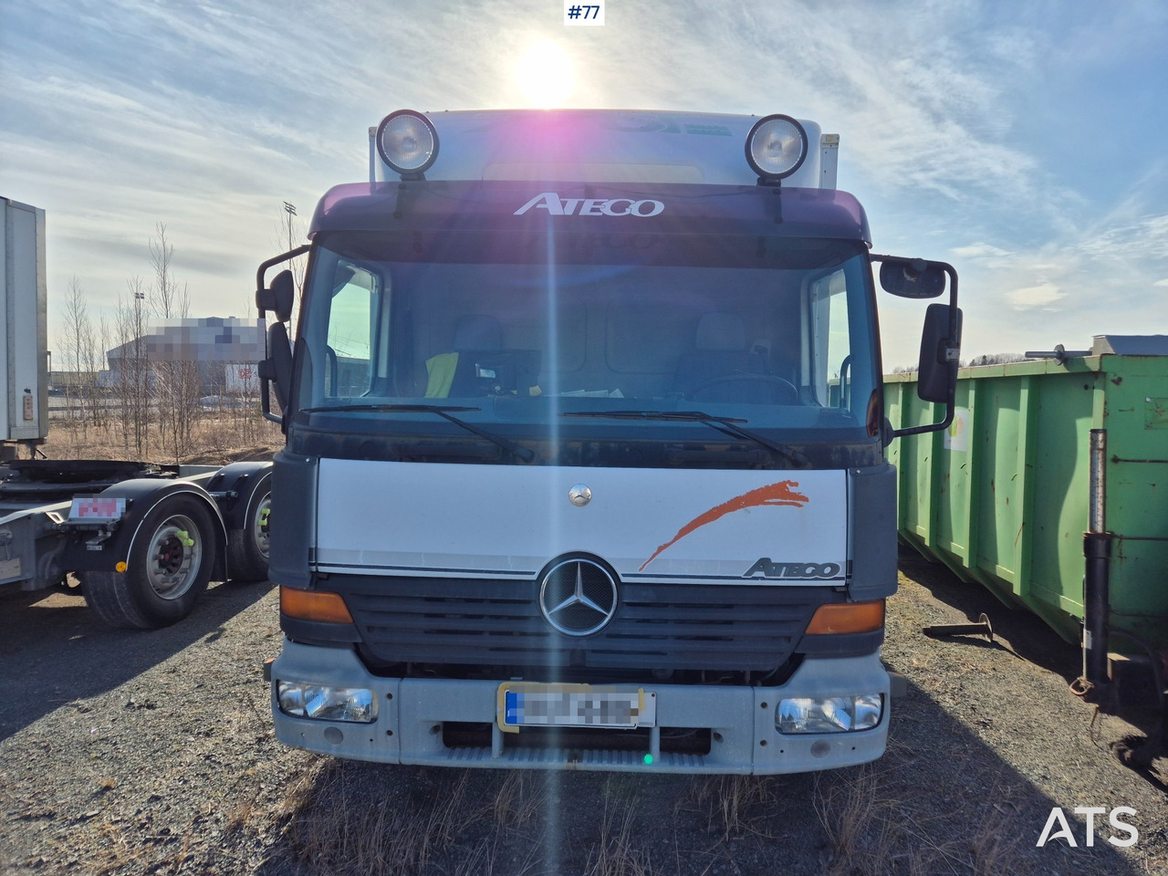 Mercedes-Benz Atego - Tovornjak zabojnik: slika 2 Mercedes-Benz Atego - Tovornjak zabojnik: slika 2