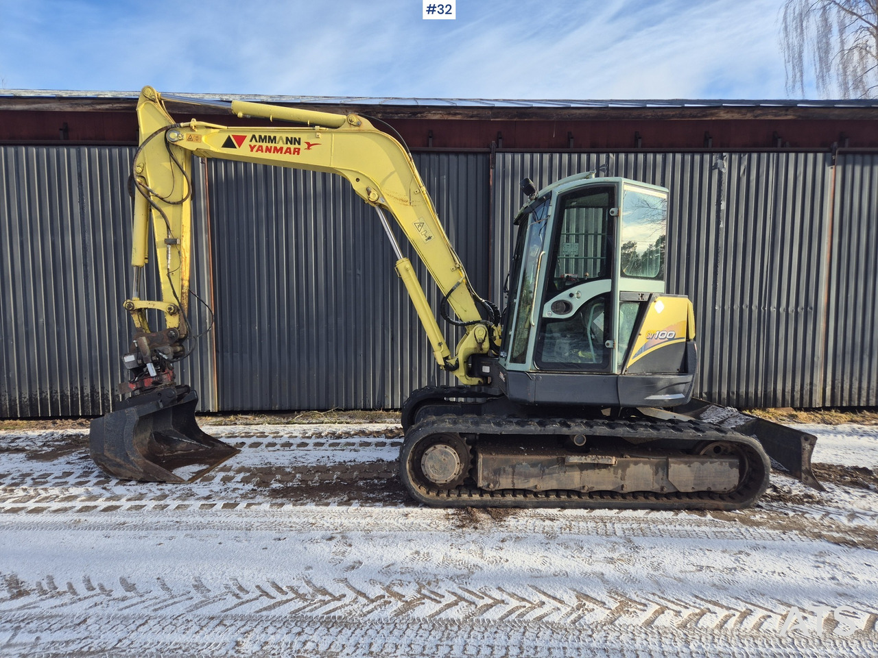 Yanmar SV100 - Bager goseničar: slika 2 Yanmar SV100 - Bager goseničar: slika 2