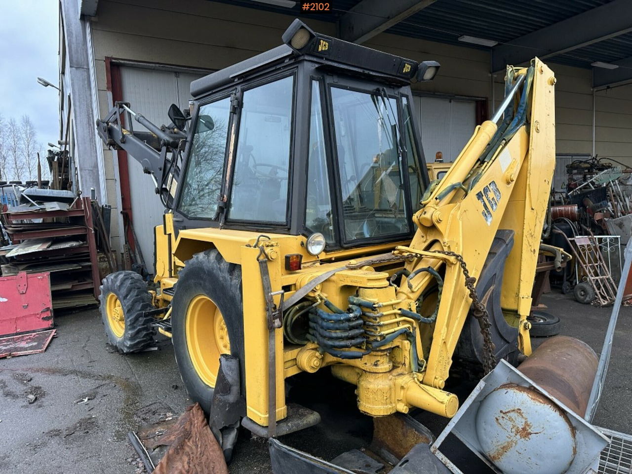 Backhoe loader JCB 3D-4 Rep. object - Traktor: slika 3 Backhoe loader JCB 3D-4 Rep. object - Traktor: slika 3