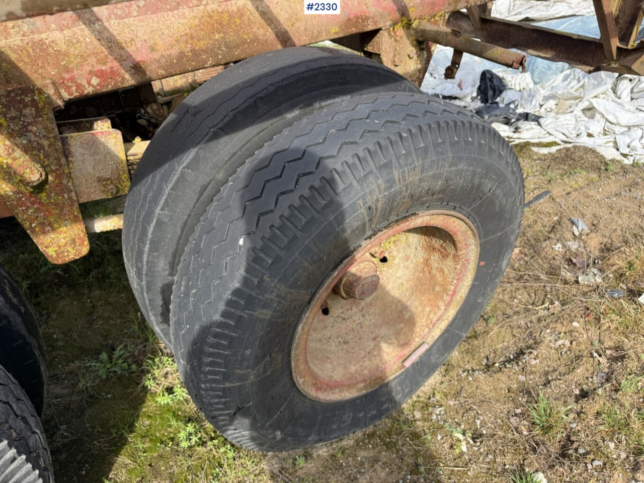 Kmetijska kiper prikolica/ Demper Bale transport Boggie: slika 14