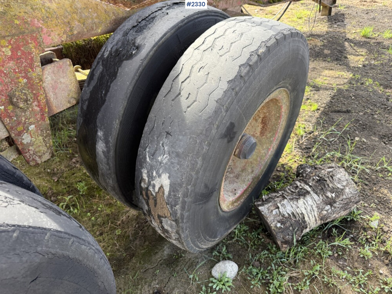 Kmetijska kiper prikolica/ Demper Bale transport Boggie: slika 12