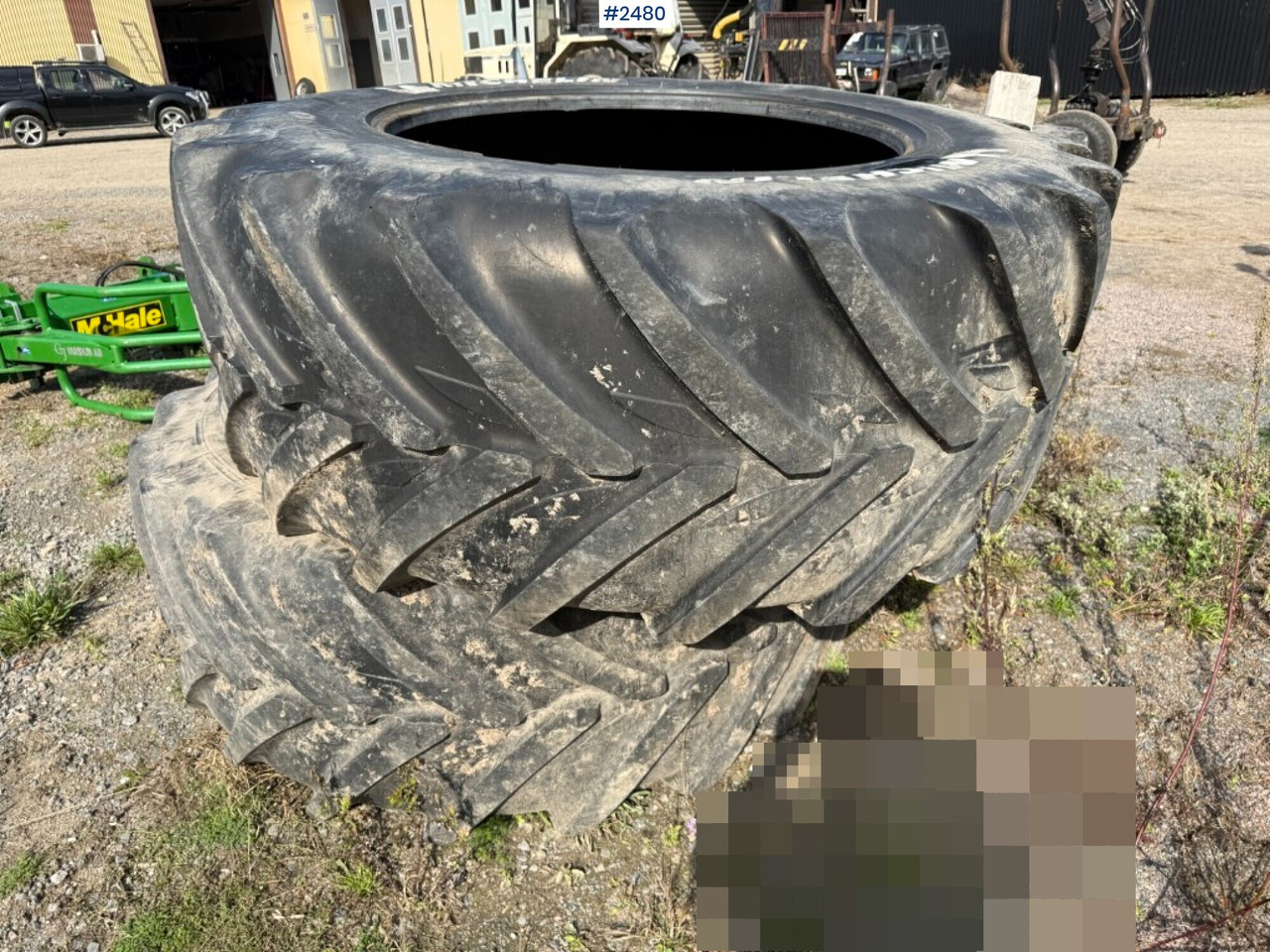 Däck till traktor Michelin fram och bak - Guma za Kmetijski stroj: slika 3 Däck till traktor Michelin fram och bak - Guma za Kmetijski stroj: slika 3