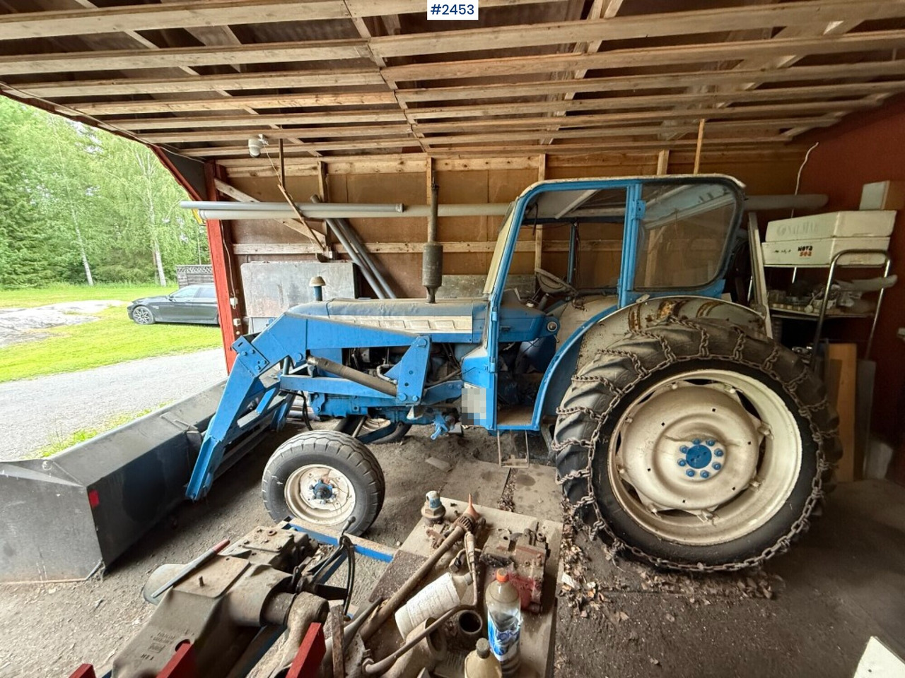 Ford Super Major 5000 with front loader Rep. object - Traktor: slika 1 Ford Super Major 5000 with front loader Rep. object - Traktor: slika 1