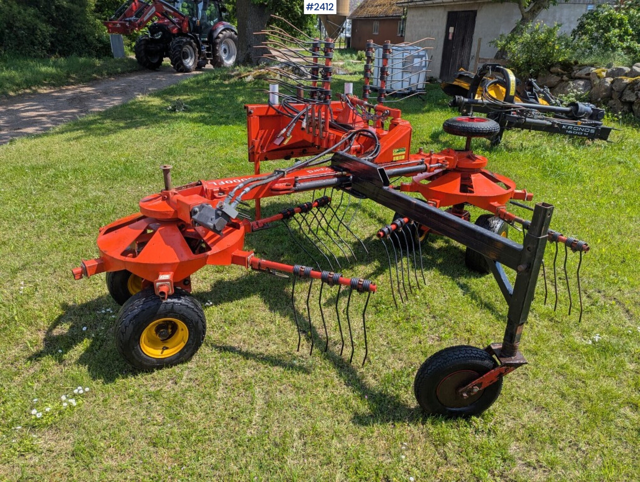 Front Rotary Rake Fransgård TI-6000FL - Oprema za obračalnike: slika 1 Front Rotary Rake Fransgård TI-6000FL - Oprema za obračalnike: slika 1