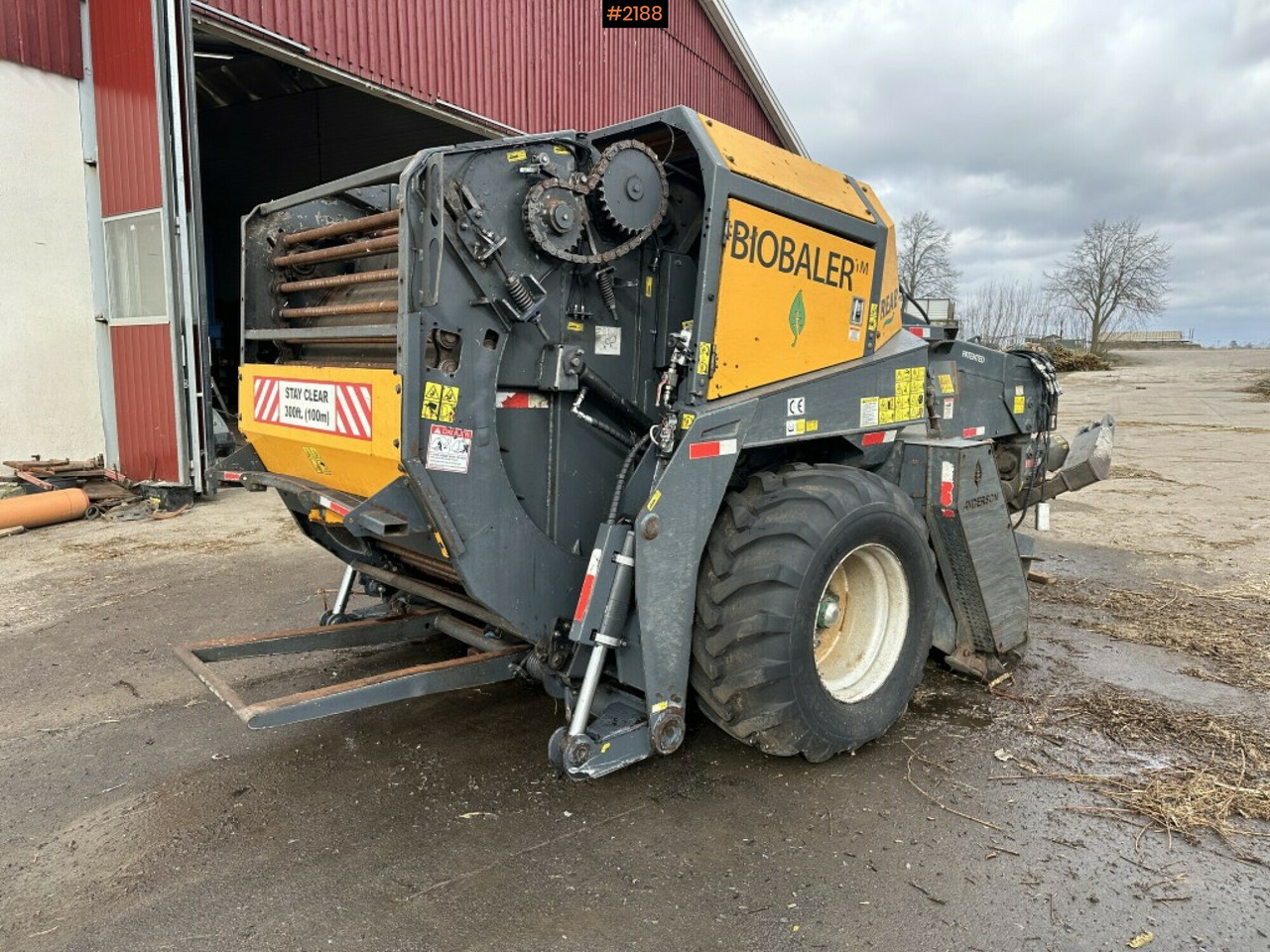 Baler Anderson Biobaler WB-55 - Gozdarska oprema: slika 2 Baler Anderson Biobaler WB-55 - Gozdarska oprema: slika 2