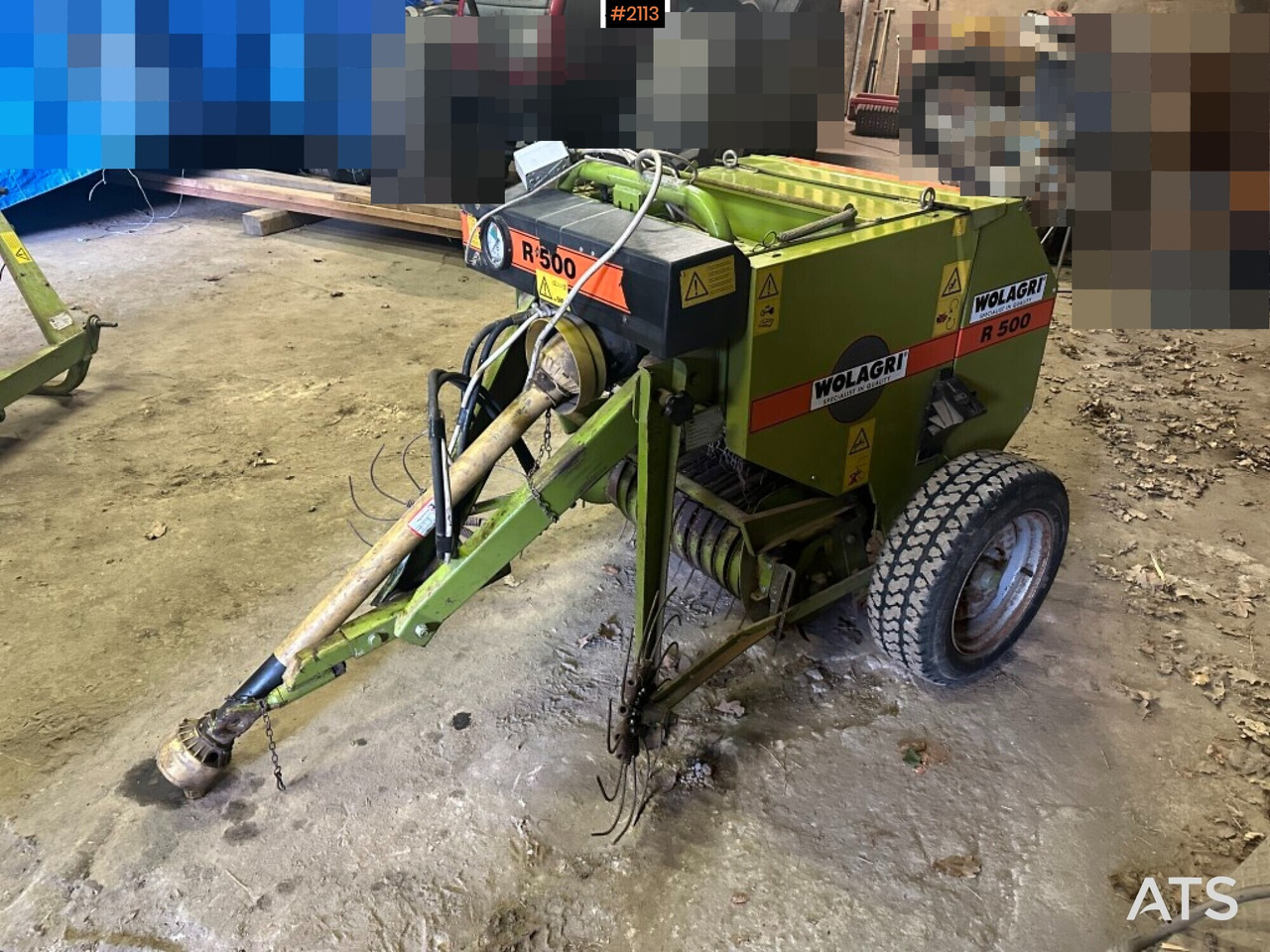 Mini baler Wolagri R500 with 2 separate wrappers - Oprema za obračalnike: slika 5 Mini baler Wolagri R500 with 2 separate wrappers - Oprema za obračalnike: slika 5
