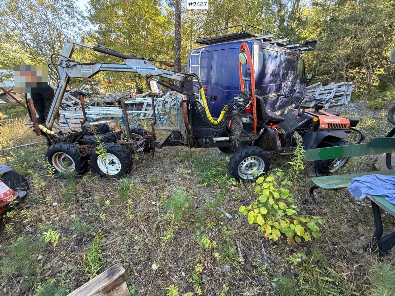 Mini forwarder Vimek Minimaster 101 - Forvarder: slika 1 Mini forwarder Vimek Minimaster 101 - Forvarder: slika 1