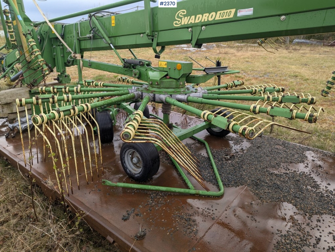 Rotary Rake Krone Swadro 1010 - Oprema za obračalnike: slika 5 Rotary Rake Krone Swadro 1010 - Oprema za obračalnike: slika 5