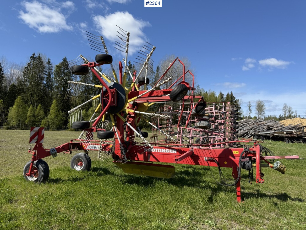 Rotary rake Pöttinger Eurotop 771A - Oprema za obračalnike: slika 2 Rotary rake Pöttinger Eurotop 771A - Oprema za obračalnike: slika 2