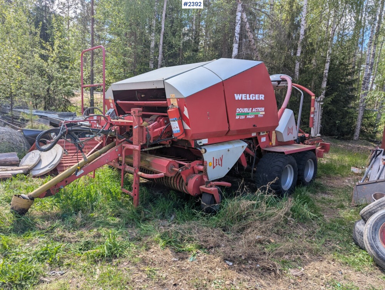 Round baler / Combination baler Welger double action 220 profi - Oprema za obračalnike: slika 1 Round baler / Combination baler Welger double action 220 profi - Oprema za obračalnike: slika 1