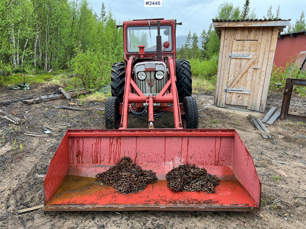 VALMET 565 Tractor with bucket - Traktor: slika 3 VALMET 565 Tractor with bucket - Traktor: slika 3