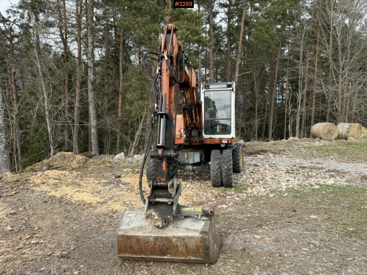 Wheeled excavator Atlas 1004 with attachments - Bager na kolesih: slika 5 Wheeled excavator Atlas 1004 with attachments - Bager na kolesih: slika 5