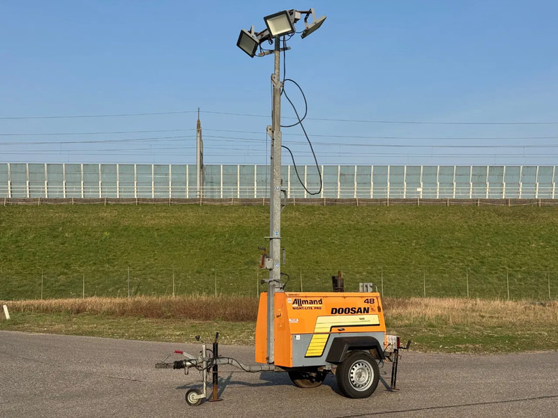 Doosan Allmand Night-Light Pro mobiele lichtmast LED - Razsvetljevalni stolp: slika 1 Doosan Allmand Night-Light Pro mobiele lichtmast LED - Razsvetljevalni stolp: slika 1