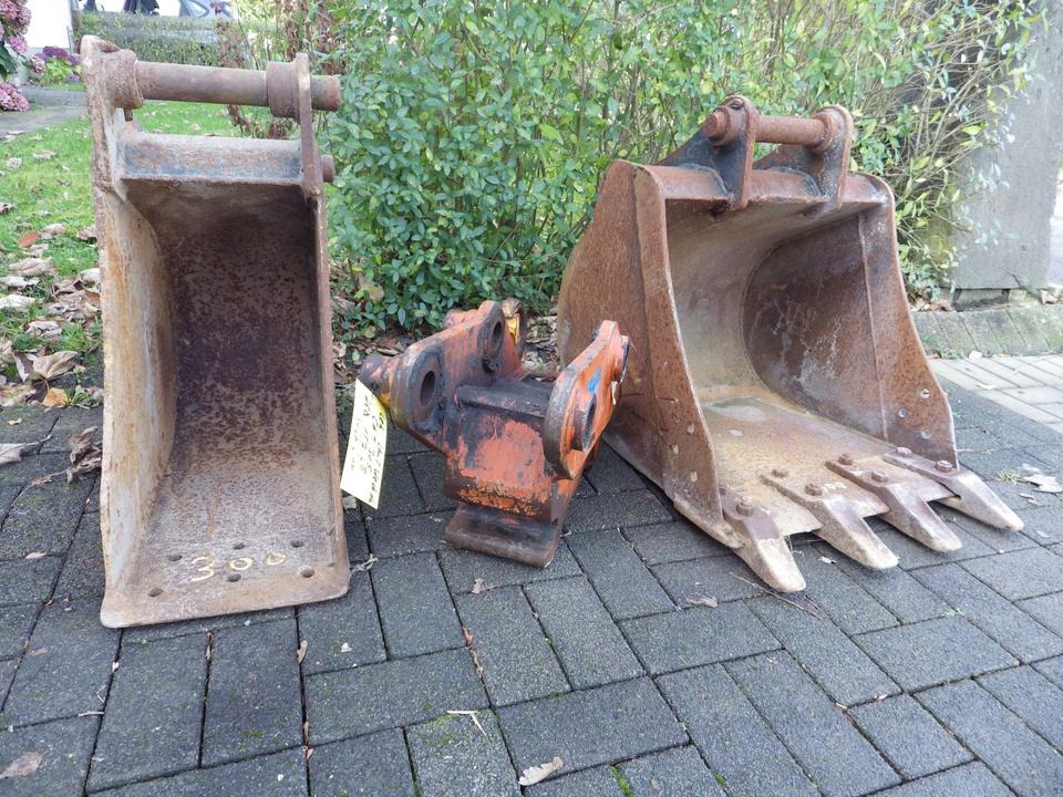 Cat 305 LEH Schnellwechsler + 2 Tieflöffel Cat - Žlica za bager: slika 1 Cat 305 LEH Schnellwechsler + 2 Tieflöffel Cat - Žlica za bager: slika 1