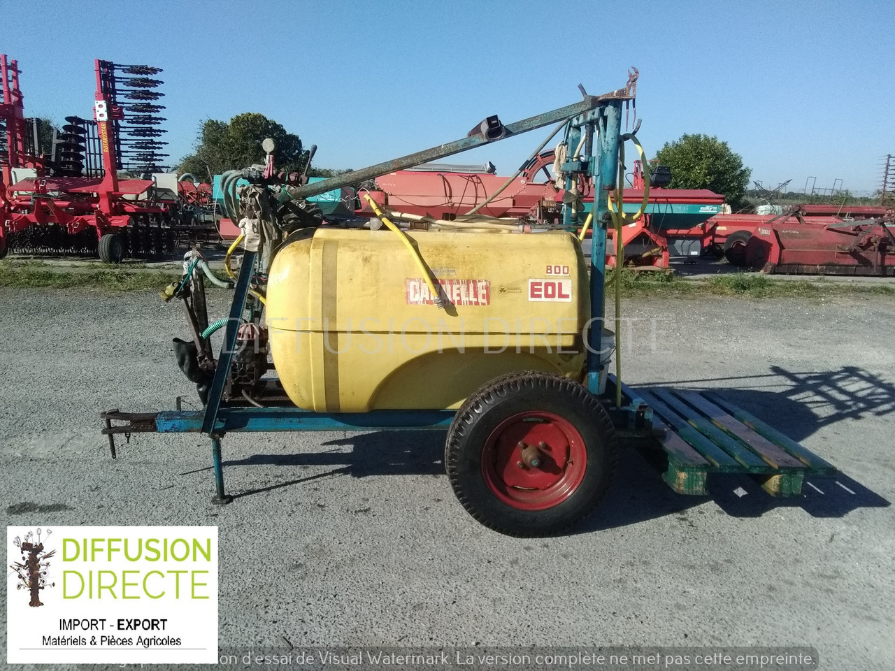 CARUELLE PULVERISATEUR TRAINE EOL - Škropilnica: slika 1 CARUELLE PULVERISATEUR TRAINE EOL - Škropilnica: slika 1