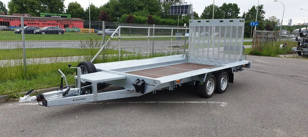 TEMARED BUILDER 3 4018 S 2 oś - Prikolica za prevoz strojev: slika 1 TEMARED BUILDER 3 4018 S 2 oś - Prikolica za prevoz strojev: slika 1
