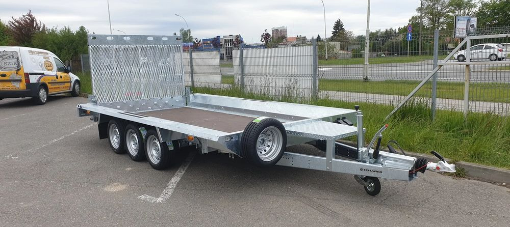 TEMARED BUILDER 3 4018 S 3 oś - Prikolica za prevoz strojev: slika 1 TEMARED BUILDER 3 4018 S 3 oś - Prikolica za prevoz strojev: slika 1