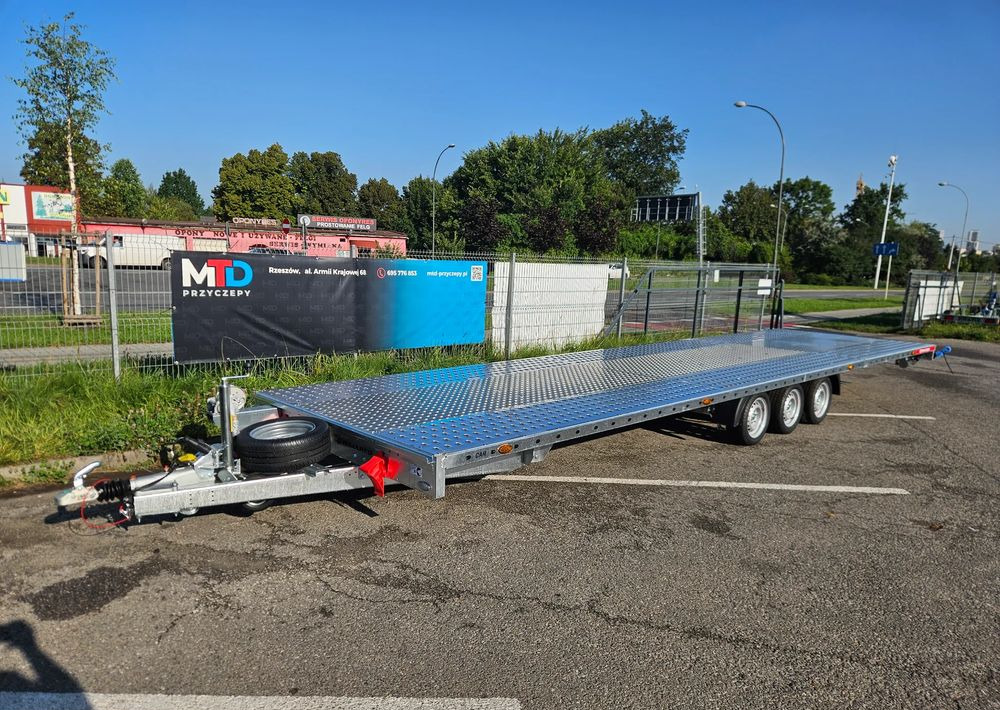 TEMARED CAR PLUS 8,5 x 2,1 Blacha - Prikolica avtotransporter: slika 1 TEMARED CAR PLUS 8,5 x 2,1 Blacha - Prikolica avtotransporter: slika 1