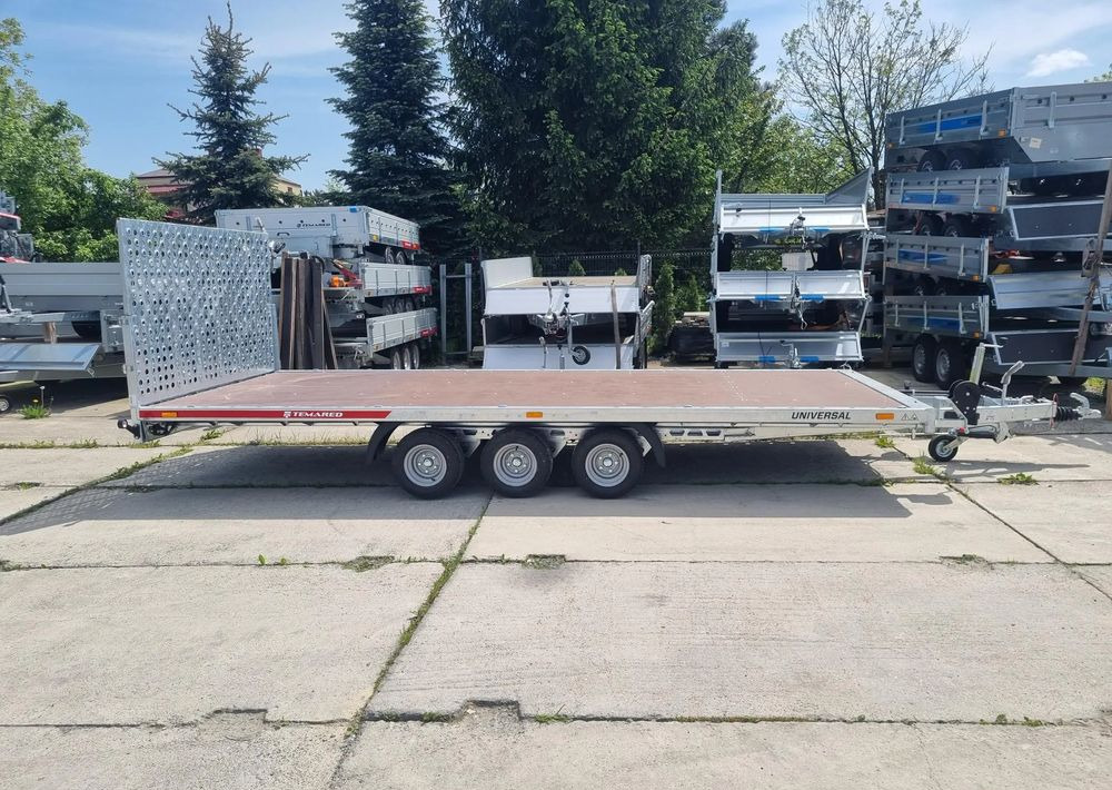 TEMARED UNIVERSAL 5121/3 3.5T R10C SKLEJKA - Prikolica avtotransporter: slika 2 TEMARED UNIVERSAL 5121/3 3.5T R10C SKLEJKA - Prikolica avtotransporter: slika 2