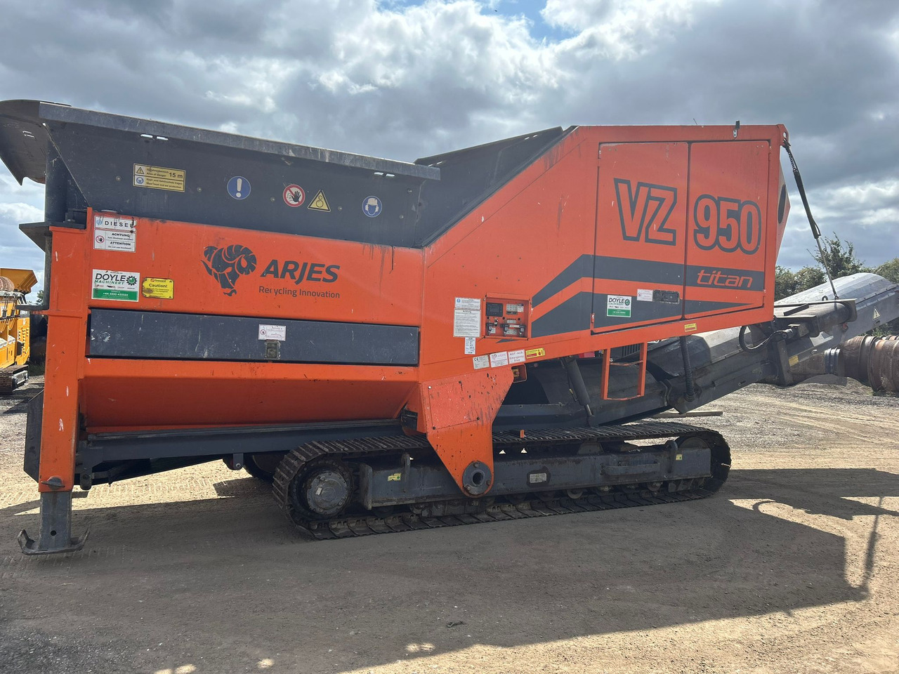 Arjes VZ950 Titan - Industrijski drobilnik: slika 1 Arjes VZ950 Titan - Industrijski drobilnik: slika 1