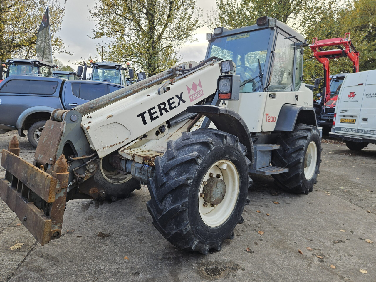 2006 Terex T200 - Teleskopski kolesni nakladalnik: slika 2 2006 Terex T200 - Teleskopski kolesni nakladalnik: slika 2