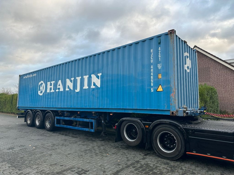 Krone container chassis 40 voets container - Kontejnerska prikolica/ Prikolica z zamenljivim tovoriščem: slika 2 Krone container chassis 40 voets container - Kontejnerska prikolica/ Prikolica z zamenljivim tovoriščem: slika 2