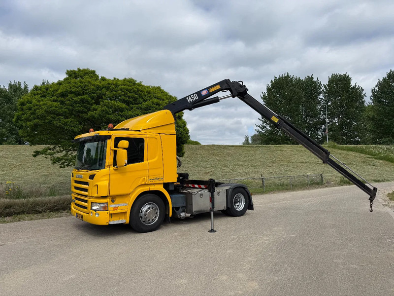 Scania P320 HMF 1450 - Tovornjak z dvigalom: slika 1 Scania P320 HMF 1450 - Tovornjak z dvigalom: slika 1