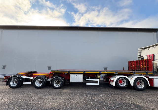 Polprikolica s kesonom GT-Trailer 3-akselinen paripyörä B-linkki: slika 6