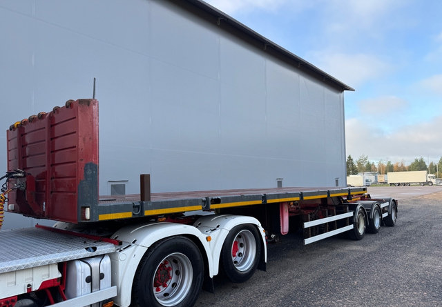 GT-Trailer 3-akselinen paripyörä B-linkki - Polprikolica s kesonom: slika 1 GT-Trailer 3-akselinen paripyörä B-linkki - Polprikolica s kesonom: slika 1