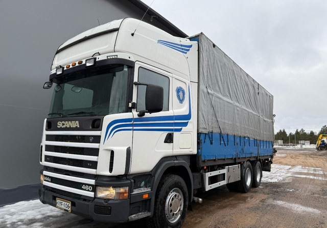 Scania144G 6x2 *Juuri Katsastettu* - Tovornjak z dvigalom: slika 2 Scania144G 6x2 *Juuri Katsastettu* - Tovornjak z dvigalom: slika 2