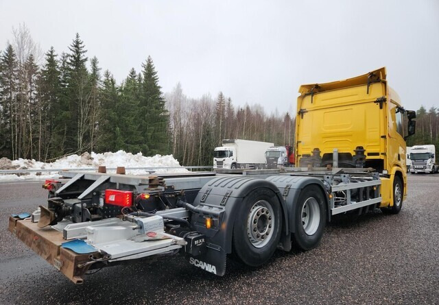 ScaniaR410 CNG / CBG 6x2 - Kontejnerski tovornjak/ Tovornjak z zamenljivim tovoriščem: slika 4 ScaniaR410 CNG / CBG 6x2 - Kontejnerski tovornjak/ Tovornjak z zamenljivim tovoriščem: slika 4
