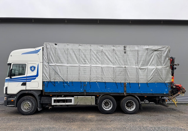 ScaniaScania 144G 6x2 - Tovornjak zabojnik, Tovornjak z dvigalom: slika 3 ScaniaScania 144G 6x2 - Tovornjak zabojnik, Tovornjak z dvigalom: slika 3