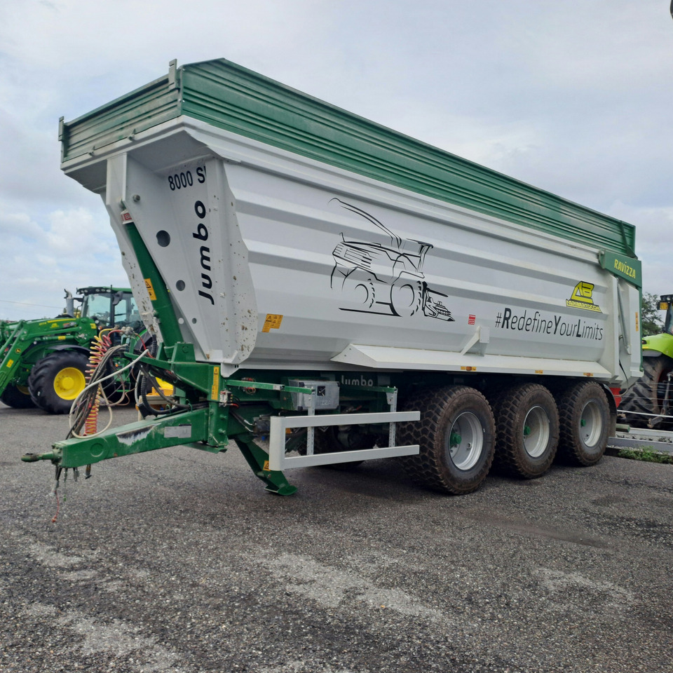 DUMPER RAVIZZA JUMBO 8000 ST - Kiper prikolica: slika 1 DUMPER RAVIZZA JUMBO 8000 ST - Kiper prikolica: slika 1