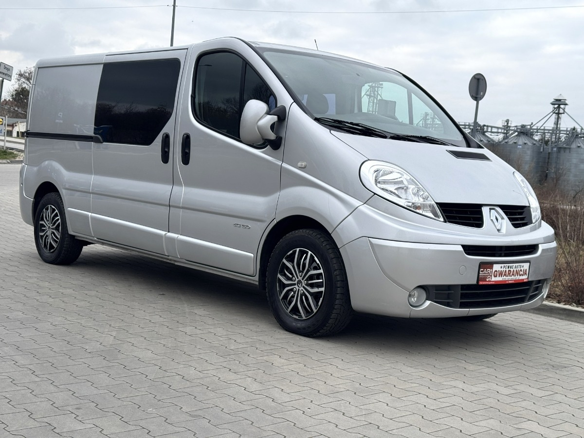 Renault Trafic 2.5 DCI 150KM L2 LONG Brygadówka Niski przebieg JAK NOWY NAVI - Dostavno vozilo z dvojno kabino: slika 1 Renault Trafic 2.5 DCI 150KM L2 LONG Brygadówka Niski przebieg JAK NOWY NAVI - Dostavno vozilo z dvojno kabino: slika 1