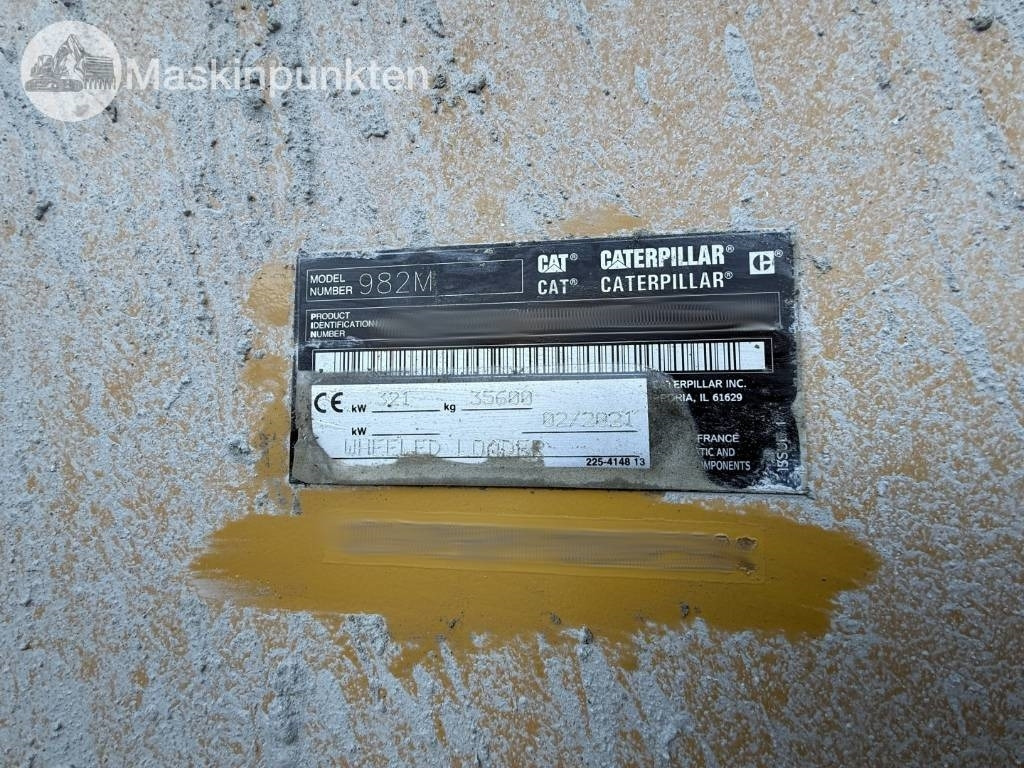 Kolesni nakladalec CAT 982 M: slika 43