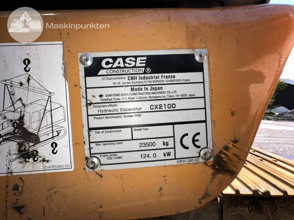 Bager goseničar Case CX 210 D: slika 20