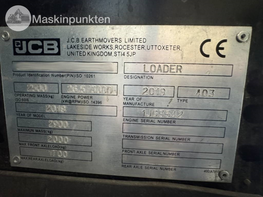 JCB 403 lizing JCB 403: slika 50 JCB 403 lizing JCB 403: slika 50