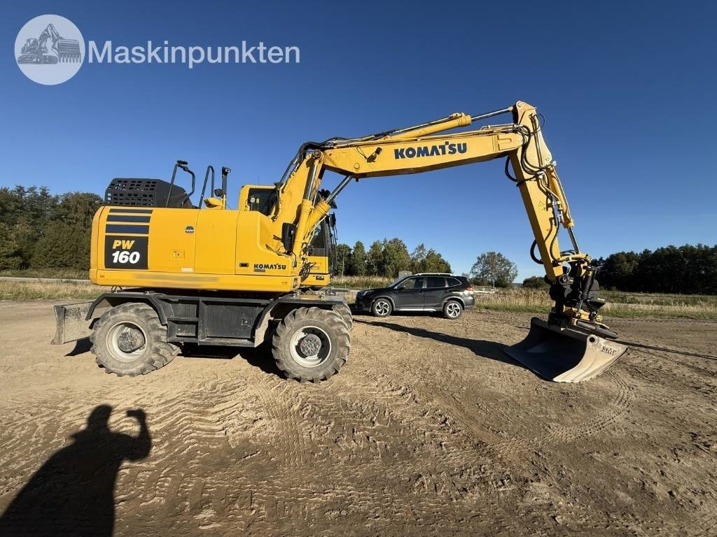Komatsu PW 160 - Bager na kolesih: slika 4 Komatsu PW 160 - Bager na kolesih: slika 4