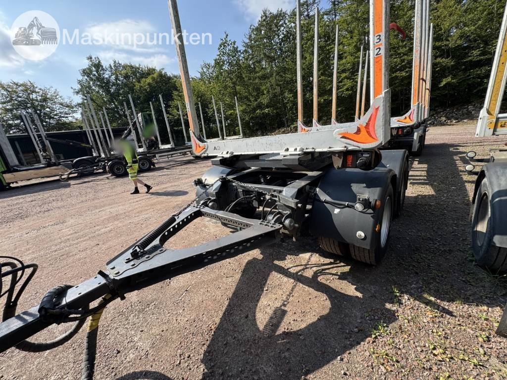 Prikolica za prevoz lesa Mjölbysläpet Timmersläp: slika 1