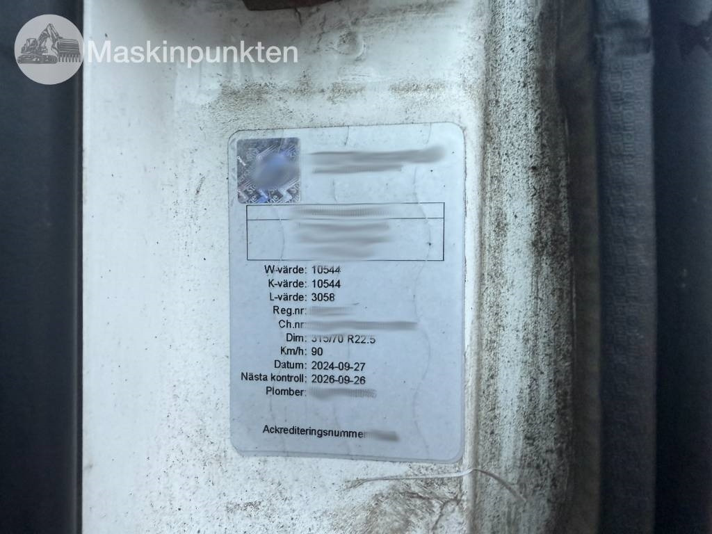 Tovornjak zabojnik Scania R 580: slika 39