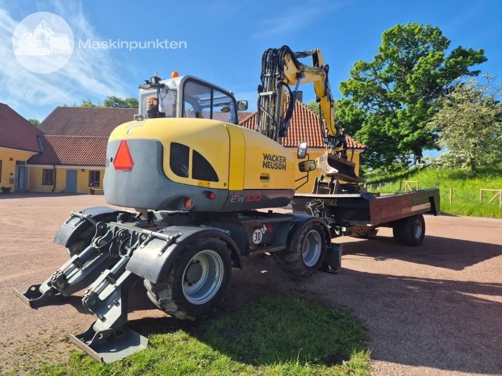Wacker Neuson EW 100 med vagn - Bager na kolesih: slika 5 Wacker Neuson EW 100 med vagn - Bager na kolesih: slika 5