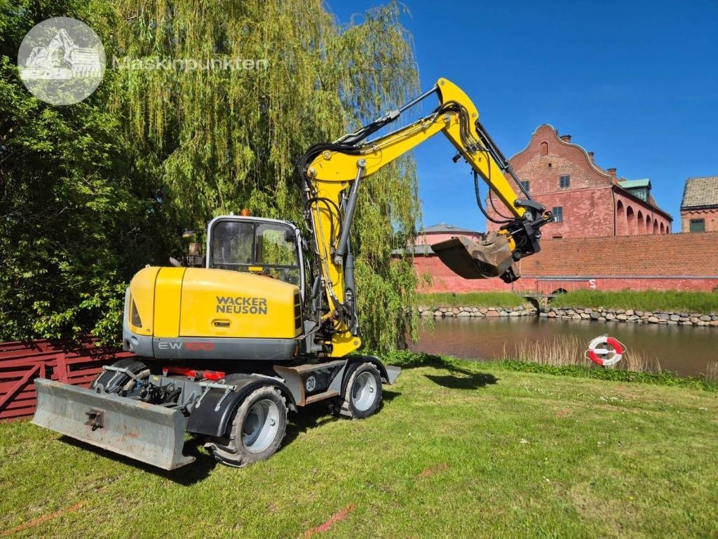 Wacker Neuson EW 100 med vagn - Bager na kolesih: slika 4 Wacker Neuson EW 100 med vagn - Bager na kolesih: slika 4