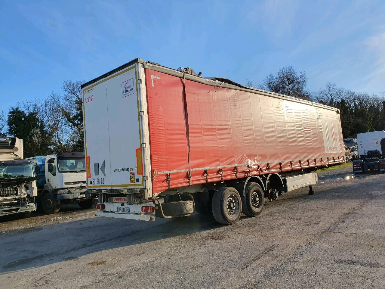 FRUEHAUF SEMI SAVOYARDE FST4FC - Polprikolica s ponjavo: slika 4 FRUEHAUF SEMI SAVOYARDE FST4FC - Polprikolica s ponjavo: slika 4